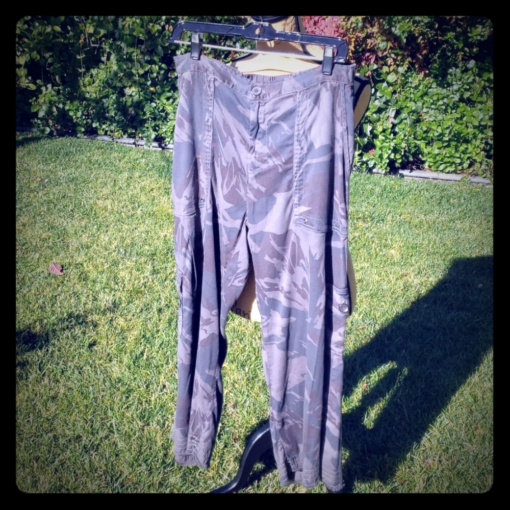 XCVI camouflage cargo pants